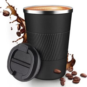 12OZ Insulated Stainless Steel Travel Mug Leak Proof
