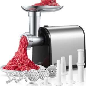 Electric Meat Grinder Sausage Stuffer 3200W Stainless Steel