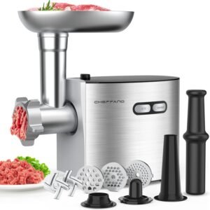 CHEFANO Electric Meat Grinder 2800W ETL Heavy Duty