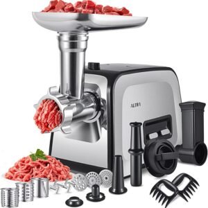 ALTRA LIFE Electric Meat Grinder 2800W Sausage Stuffer